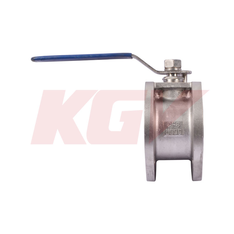 Wafer ball valve